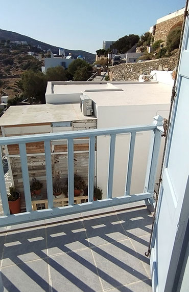 Balcony of a room