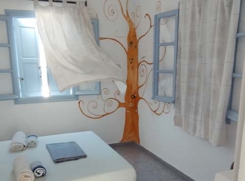 Interior of a double room in Antonis rooms